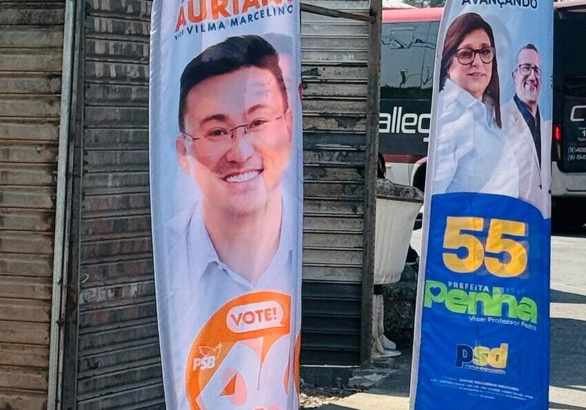 Representação de Penha Fumagalli faz juiz determinar retirada de propaganda irregular de Akira Auriani