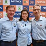 Orlando Morando, Flávia Morando e governador Zema
