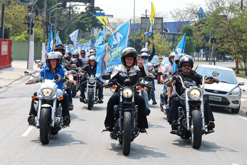 motociata de Flávia Morando