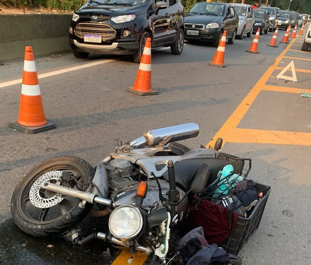 acidente de moto