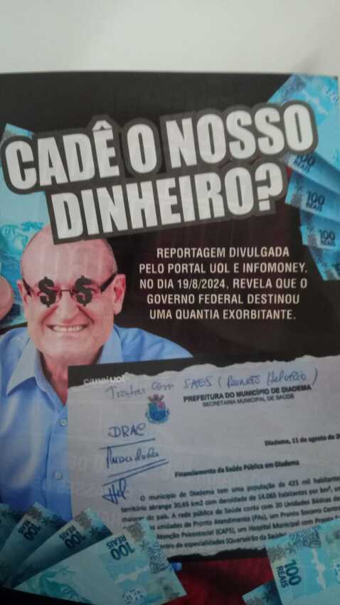 Jornal apócrifo contra prefeito Filippi