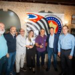 Marcelo Lima e amigos da PM