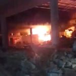 incêndio em galpão do CDHU