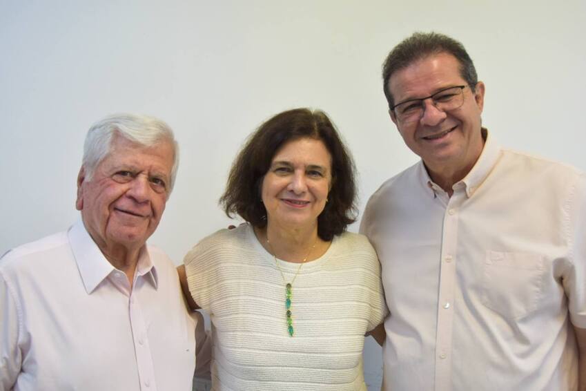 Luiz Fernando visita empresa de fabricação de artefatos de material plástico