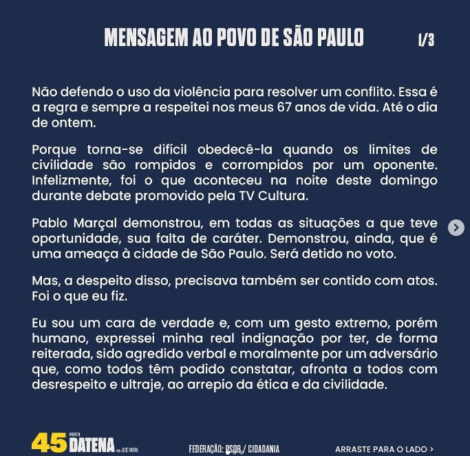 nota do Datena