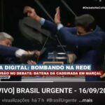 Datane vira notícia no Datena: Brasil Urgente mostra agressão em debate