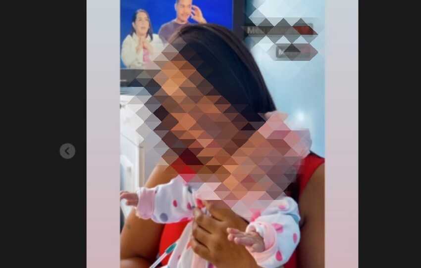 bebê falecida