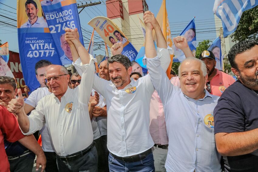 Alckmin - Eduardo Leite e Márcio França