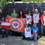 Homenagem à bombeira