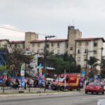 acidente com mulher atropelada