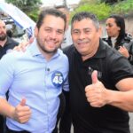 A 9 dias da eleição, Gilvan recebe apoio do apresentador Ratinho e garante UPA no 2° Subdistrito