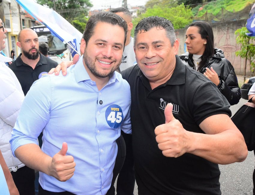 A 9 dias da eleição, Gilvan recebe apoio do apresentador Ratinho e garante UPA no 2° Subdistrito