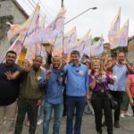 Candidato a prefeito realizou caminhadas na região da Vila Suíça, Vila Guaraciaba, Condomínio Maracanã, Vila Junqueira e Vila Vitória