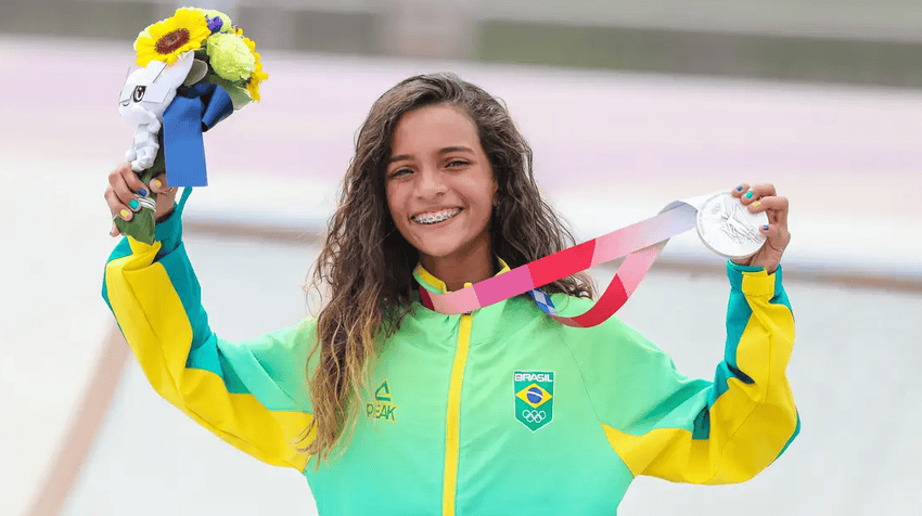 rayssa leal - campeã
