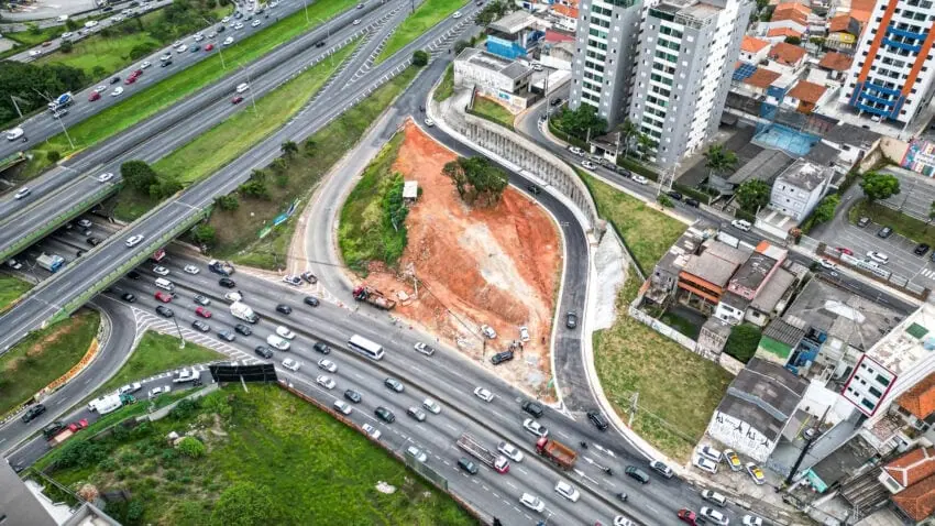Prefeito Orlando Morando inaugura novo acesso ao Km 16 da Anchieta