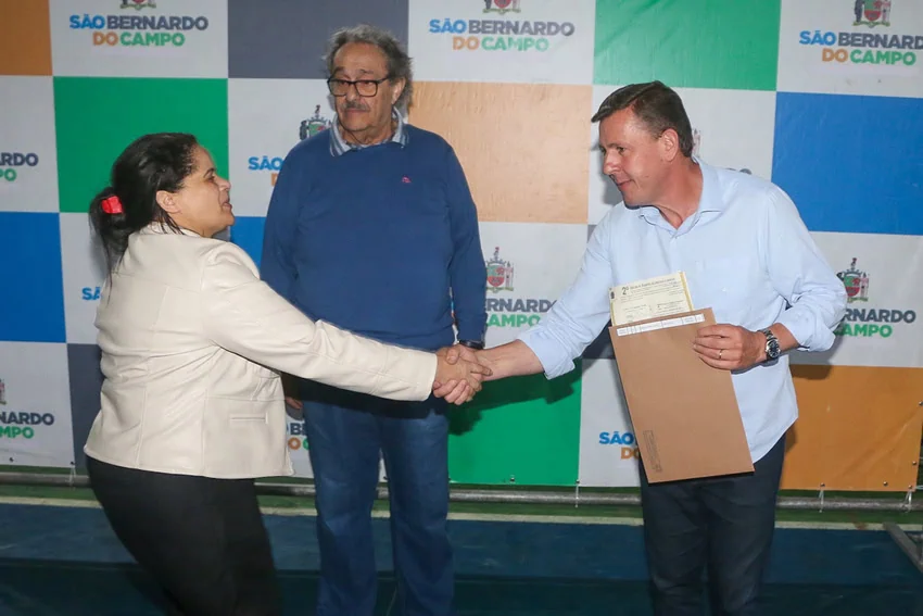 São Bernardo registra entrega de 116 escrituras no Parque Florestal