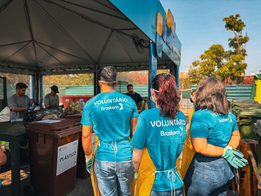 Braskem promove iniciativa global de voluntariado com foco em economia circular e no combate às mudanças climáticas