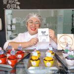 Juliana Diniz com does de candidatos