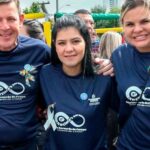 Flávia, Carla e Orlando Morando