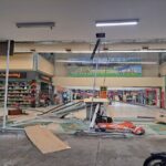 chuva causa estrago no Atacadão