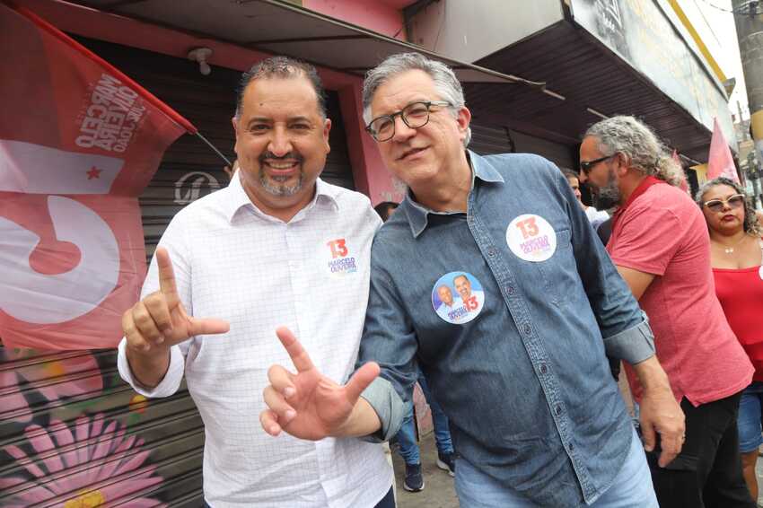 Ministro Alexandre Padilha participa de agenda com Marcelo Oliveira em Mauá neste sábado (12/10)