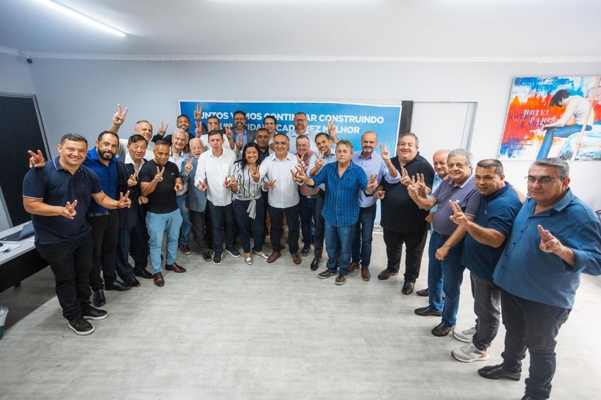 Marcelo Lima se reúne com mais de 20 vereadores em São Bernardo