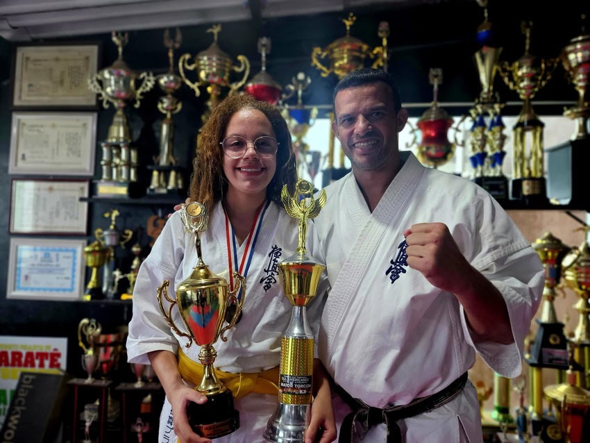 Atleta de Ribeirão Pires com deficiência auditiva representará o Brasil no Campeonato Sul-Americano de Karatê