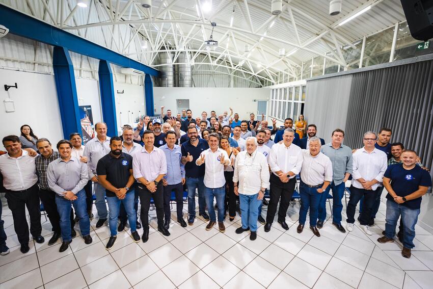 Alex Manente e empresários