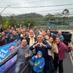 Prefeito eleito de São Bernardo, Marcelo Lima percorre Grande Alvarenga para agradecer vitória