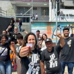 Amanda Bispo, candidata a prefeitura de Mauá vota acompanhada de candidatos a vereadores