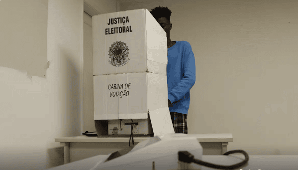 cabine de votação