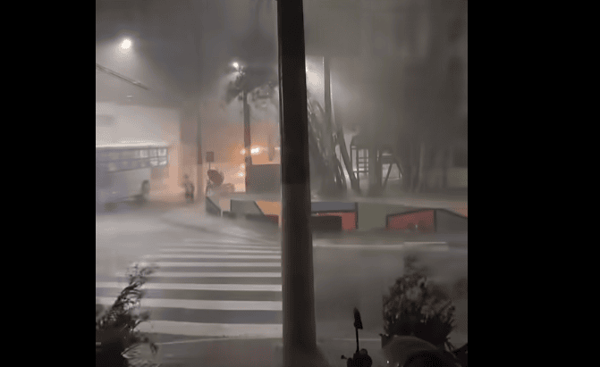 chuva em Ribeirão Pires