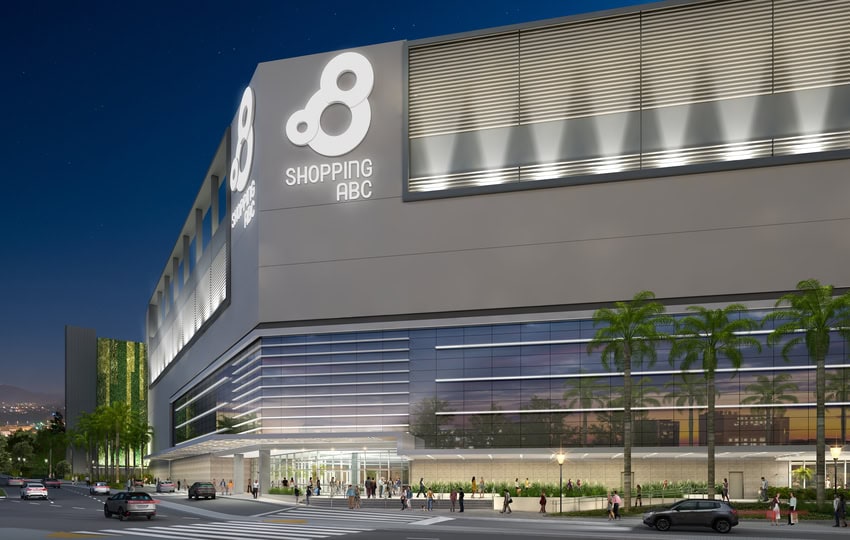 fachada do shopping abc
