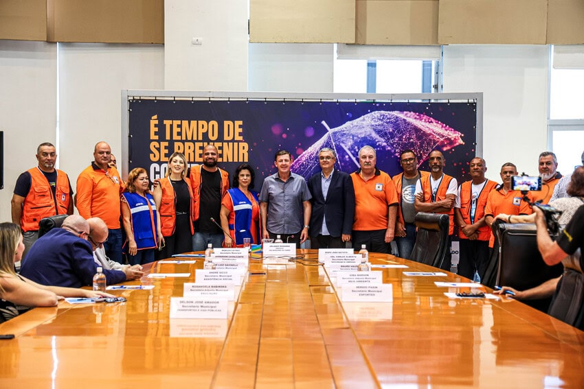 Em São Bernardo, prefeito Orlando Morando lança Operação Pé D’Água 2024/2025
