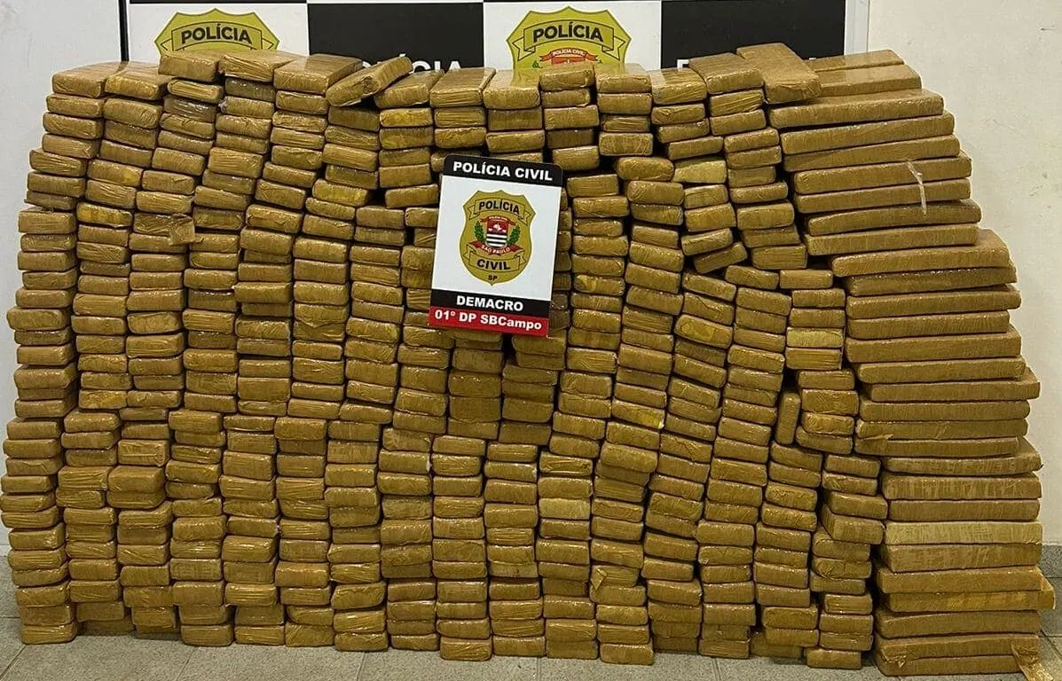 droga apreendida