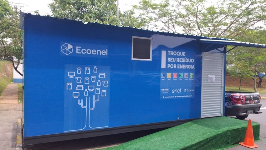 Enel Distribuição São Paulo reativa dois pontos do programa Ecoenel para coleta de recicláveis com bonificação na conta de luz