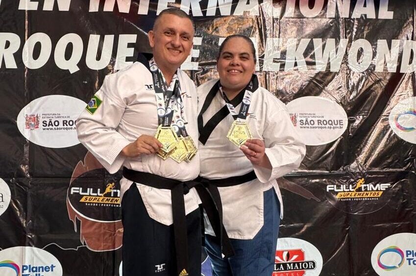 Atletas de Ribeirão Pires conquistam seis medalhas de ouro em competição internacional de Taekwondo