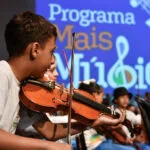 Estudantes de São Bernardo mostram talento em apresentação do Programa Mais Música