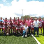 Prefeito Orlando Morando reinaugura campo do Orquídeas revitalizado, o 14º na gestão