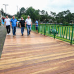 Prefeitura de São Bernardo conclui revitalização do deck da Prainha do Riacho Grande