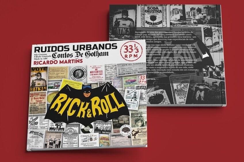 Ruídos Urbanos - contos de Gotham: livro sobre a vida cultural do ABC Paulista nos últimos 70 anos será lançado em São Caetano