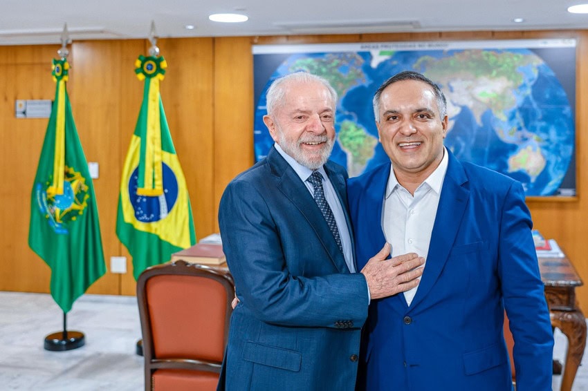 Lula e Marcelo Lima