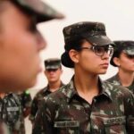 mulheres no Exército