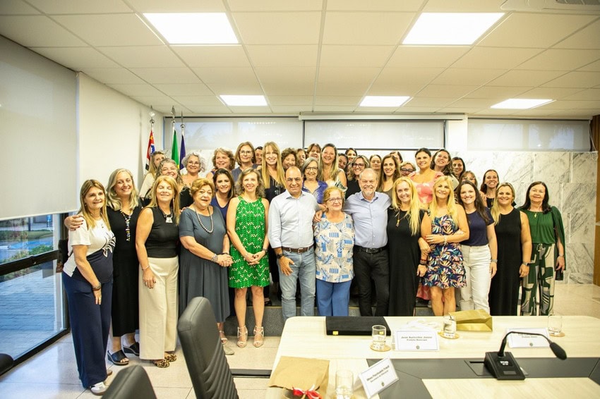 professora homenageada