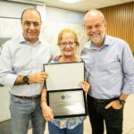 diretora homenageada