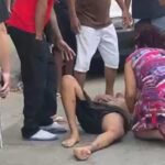 pessoa ferida após acidente