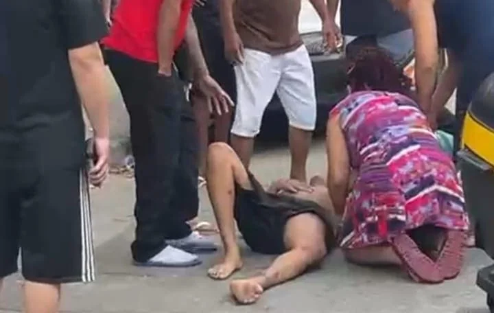 pessoa ferida após acidente