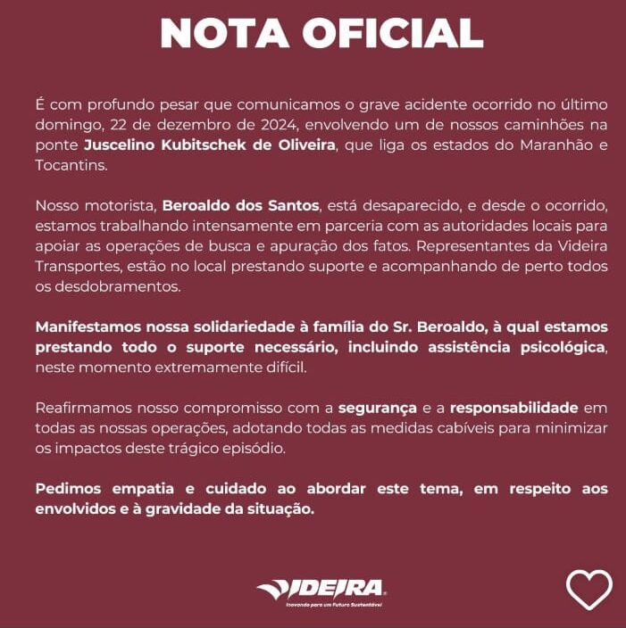 Nota oficial