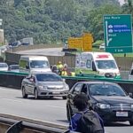 acidente de moto na Anchieta