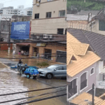 alagamento em mongaguá